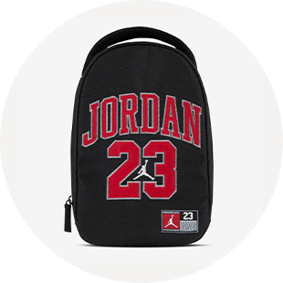 jordan red and black backpack
