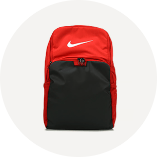 red and black nike backpack