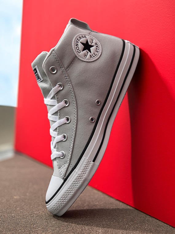Grey Converse Canvas Sneaker