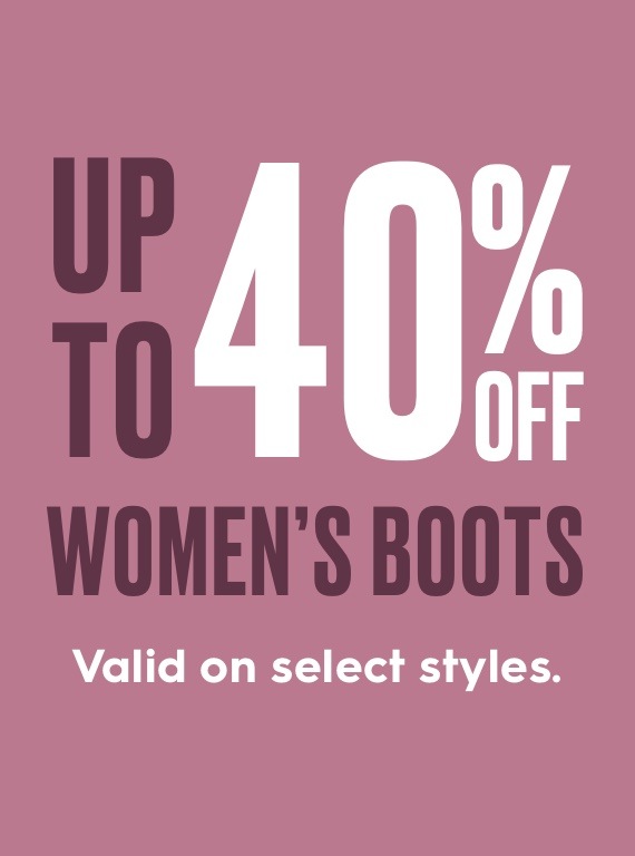 40 percent off womens boots Famous Footwear