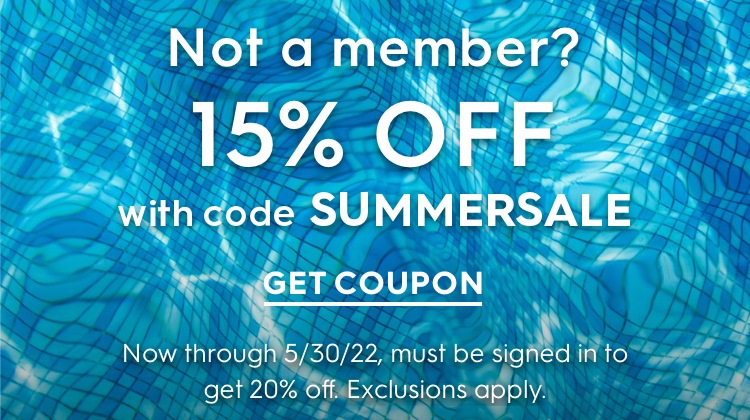 15% off with code summersale, get coupon here