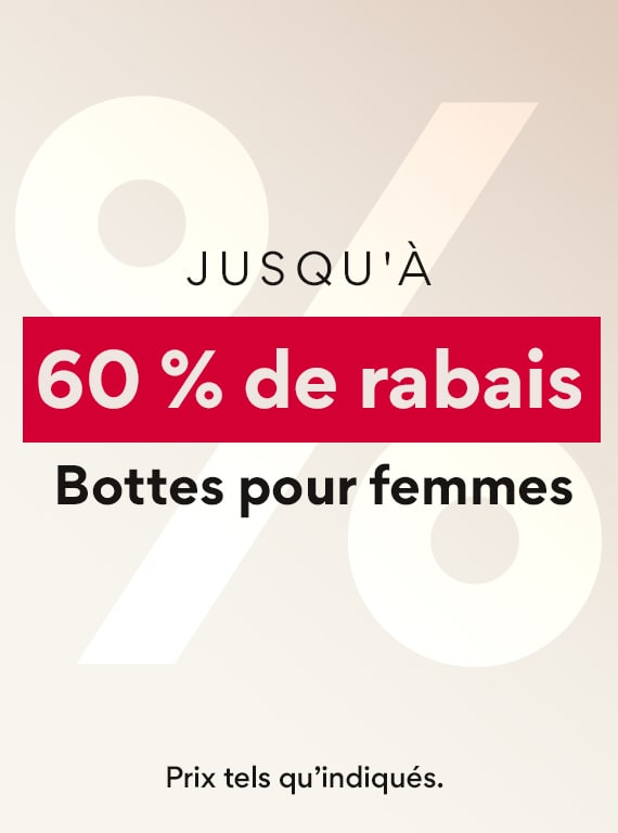 Jusqu'a 60% de rabais bottess pour femmes
