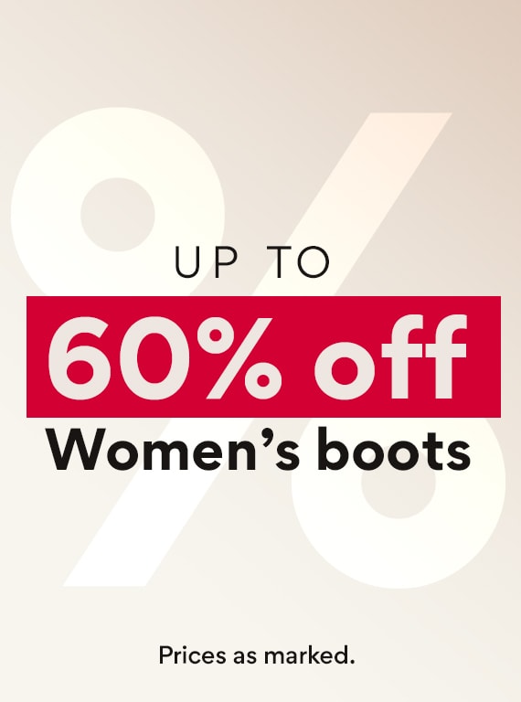 Up to 60% off womens boots
