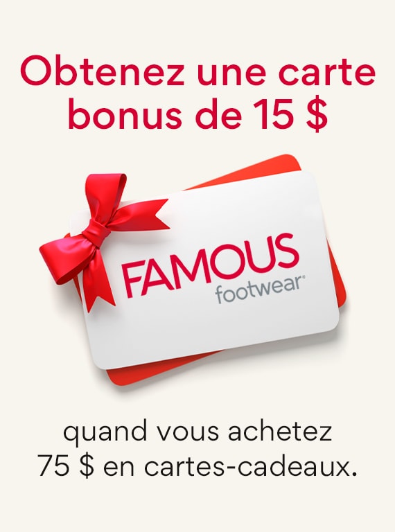 Obtenez une carte bonus de 15 $
