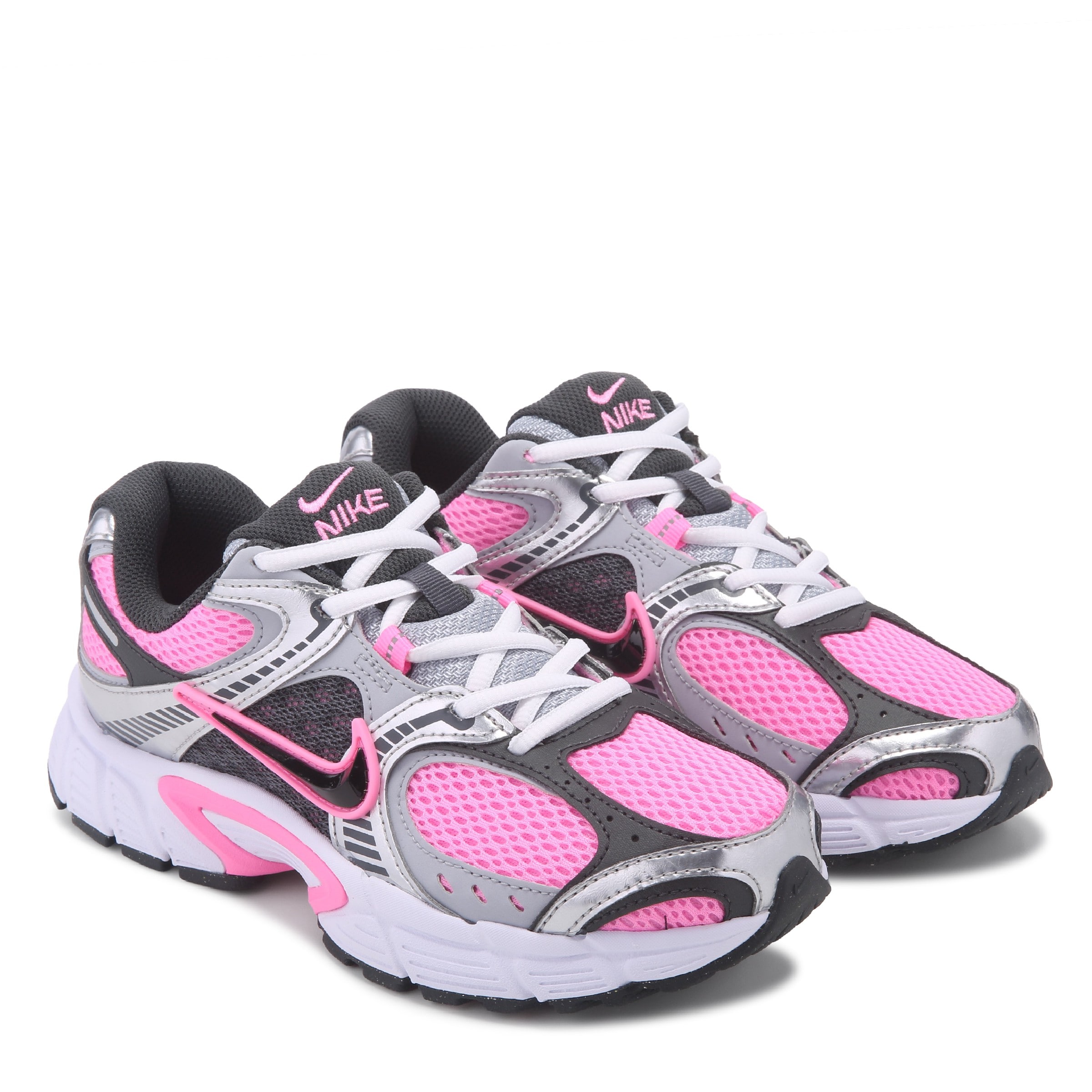 Black pink and silver Nike V5RNR sneakers