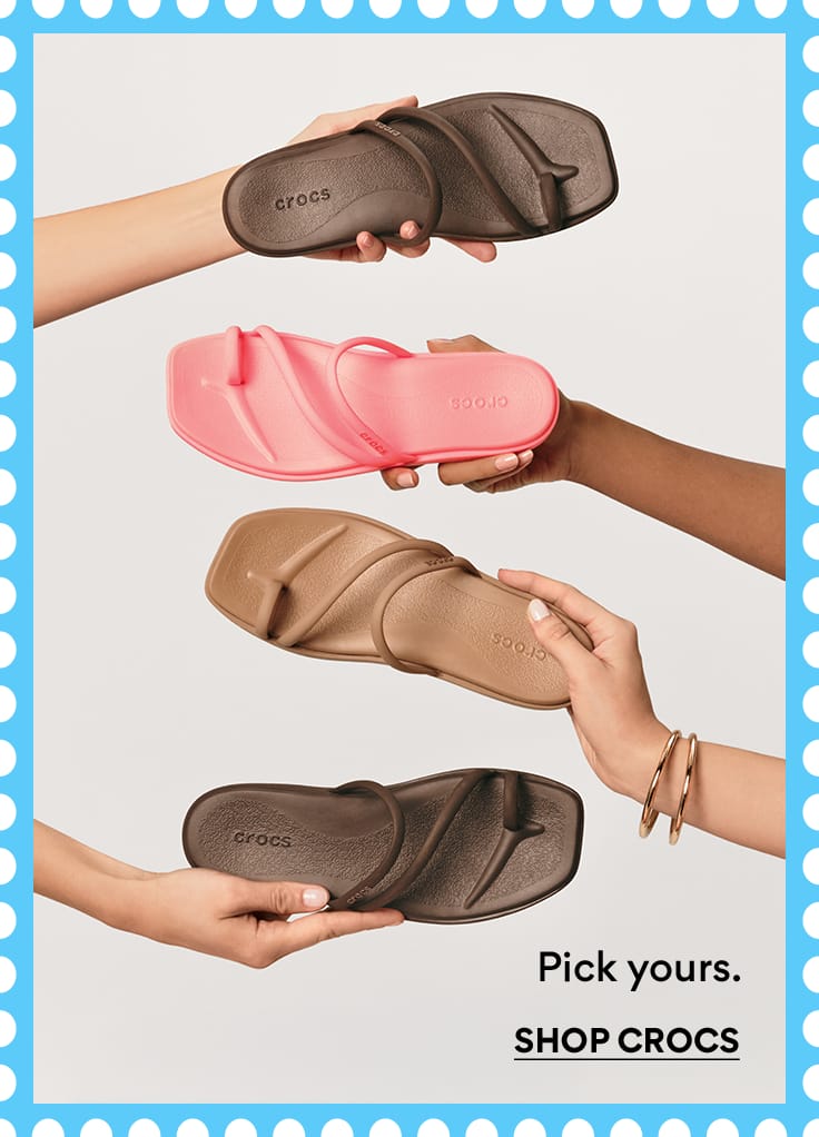 Crocs sandals for spring 2026