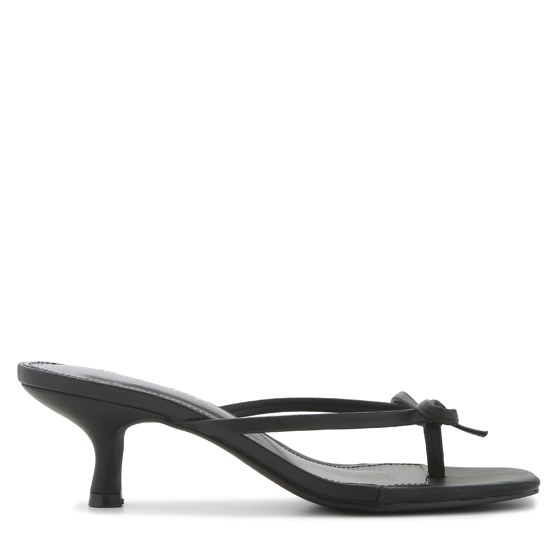 black thong dress sandal