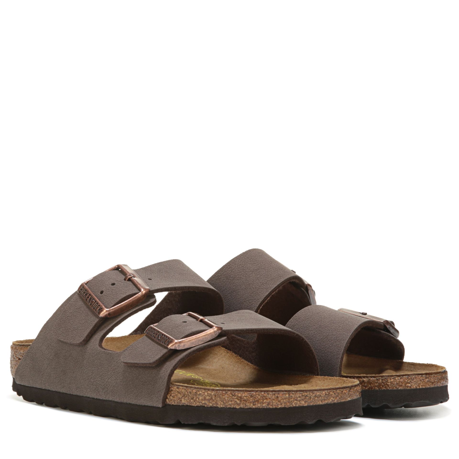 brown birkenstock footbed sandals