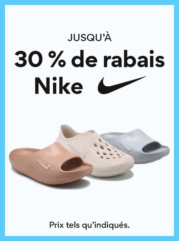 Jusqu'a 30% de rabais Nike