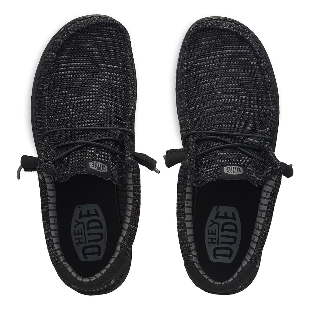 HEYDUDE Men's Wally Stretch Sox Medium/Wide Casual Shoe Famous