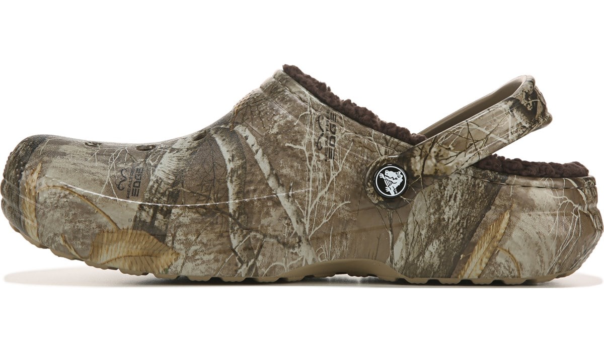 mens lined crocs size 12