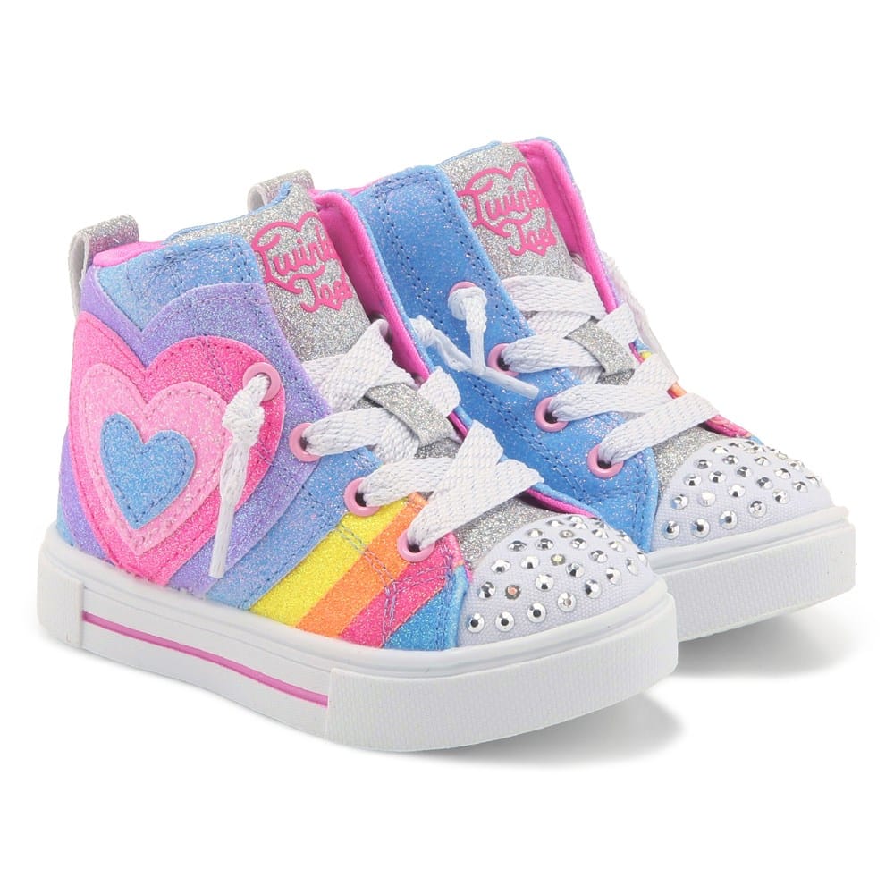 skechers high top slip on