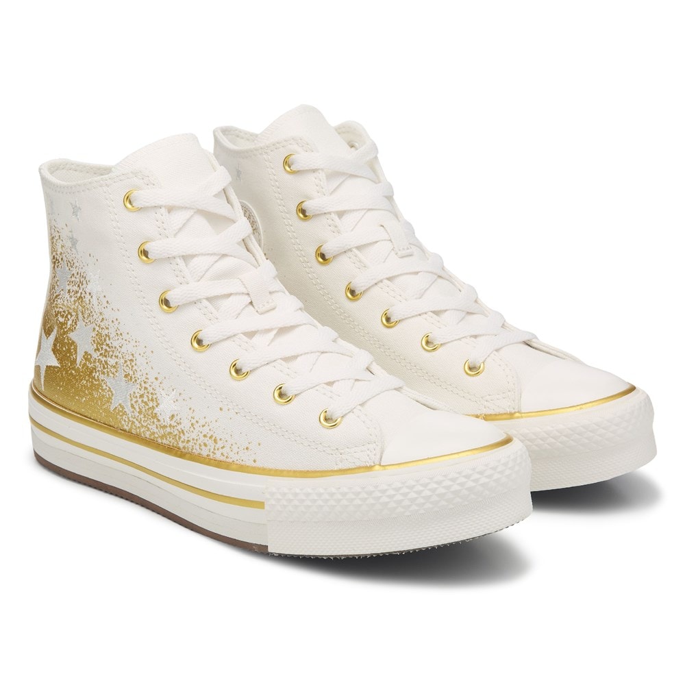 BIBI　CONVERSE×AMERI ALL STAR LIFTED CONVERSE × AMERI】 ALL STAR Ⓡ LIFTED OX WH ￥22,000（税込