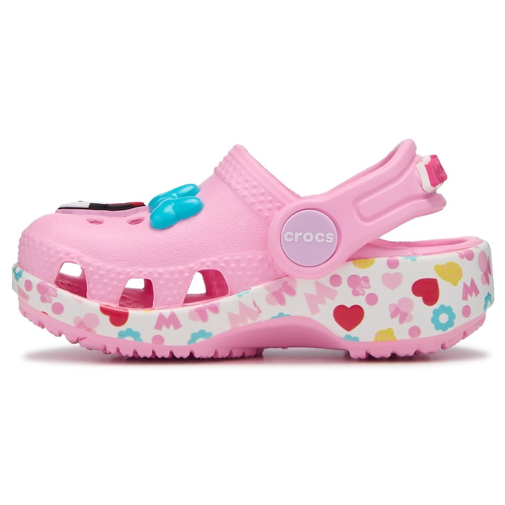 Crocs Kids' Disney Minnie Mouse Classic Clog Toddler Famous
