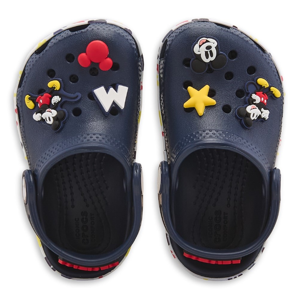 Crocs Kids' Disney Mickey Mouse Classic Clog Toddler Famous