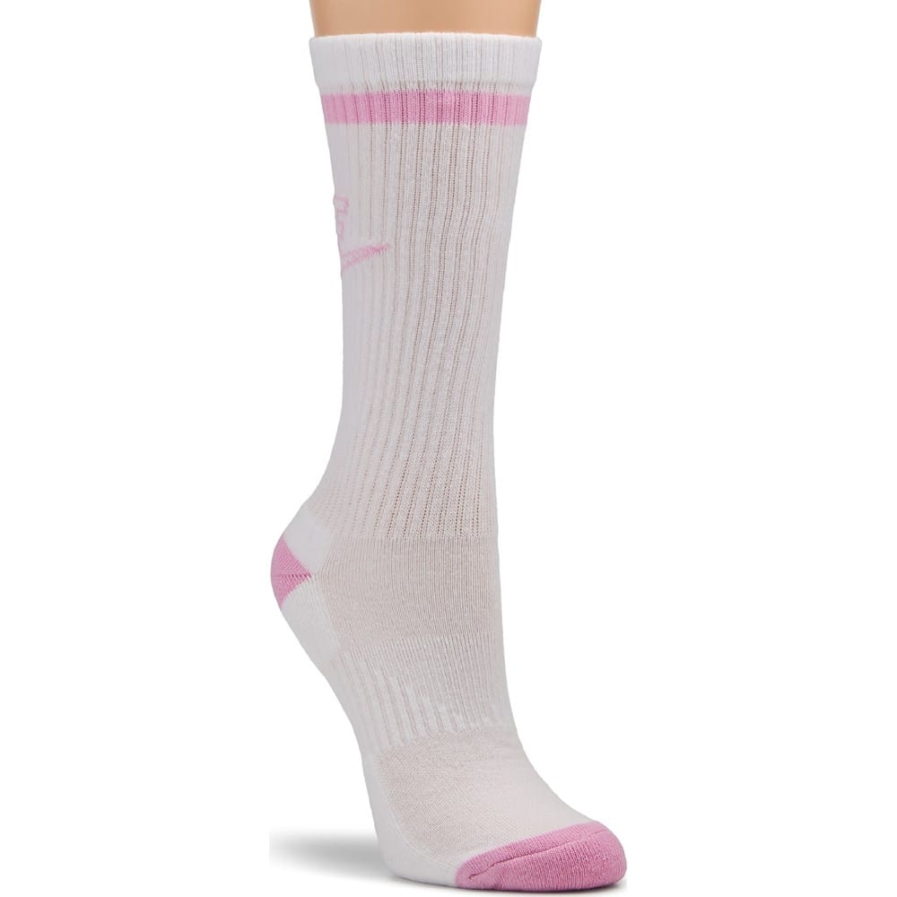 Kids' 6 Pack Medium Everyday Cushioned Crew Socks