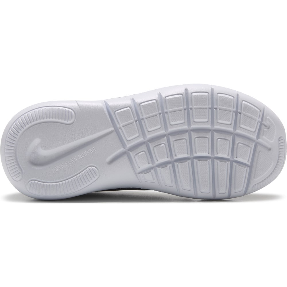 nike flex runner white