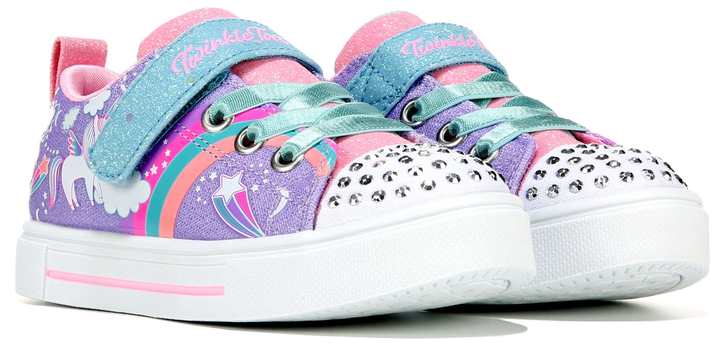 Skechers Kids' Twinkle Toes Light Up Sneaker Toddler | Famous Footwear