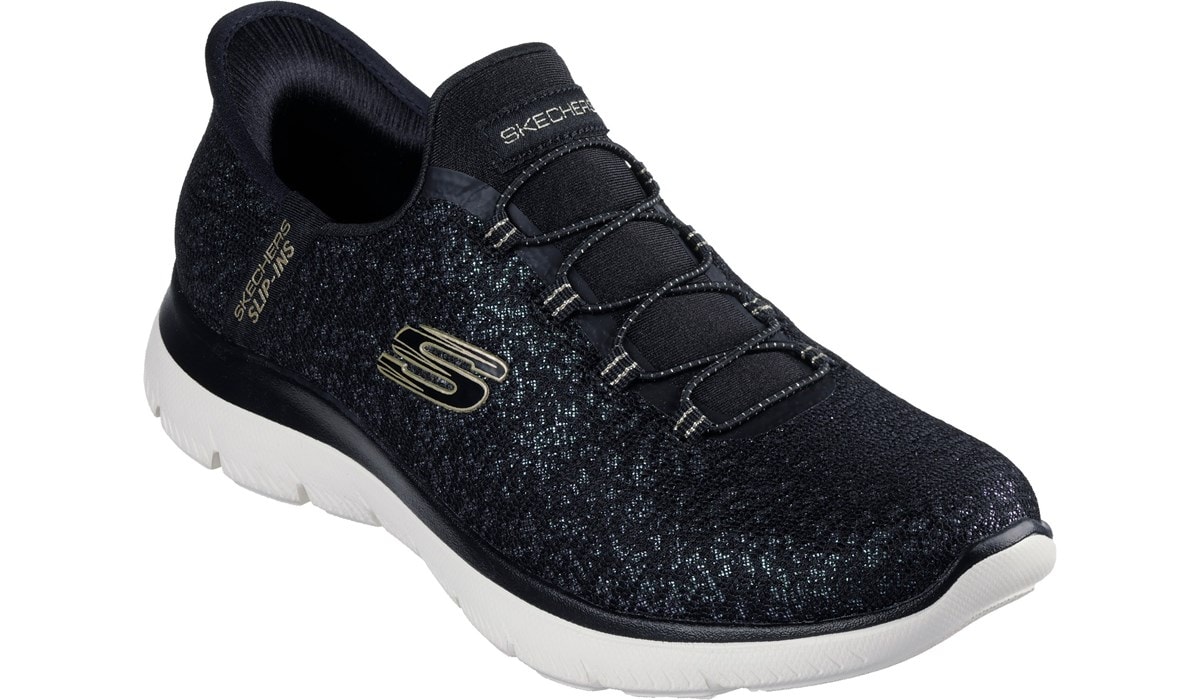 Skechers Women's Summits Medium/Wide Slip-ins Sneaker Famous
