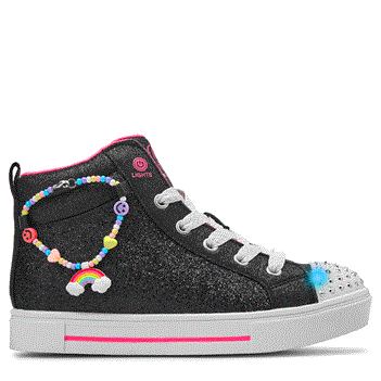 Skechers Kids' Twinkle Toes Charm Bestie Sneaker Little/Big Kid