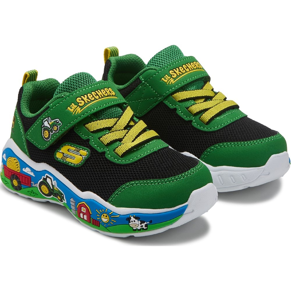 Skechers Kids' John Deere Play Scene Sneaker Toddler/Little Kid