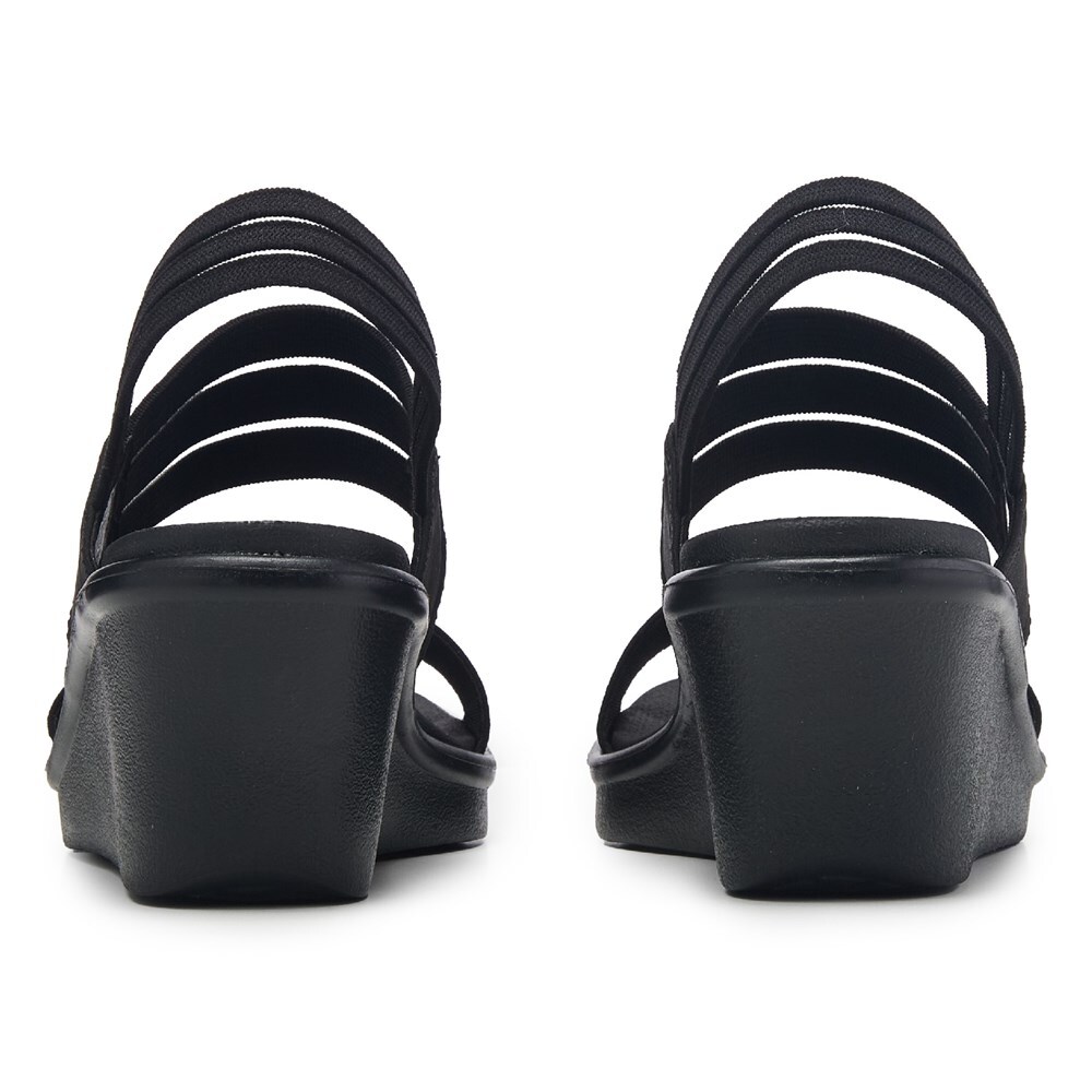 Skechers Women's Rumble On Night Flirt Wedge Sandal | Famous