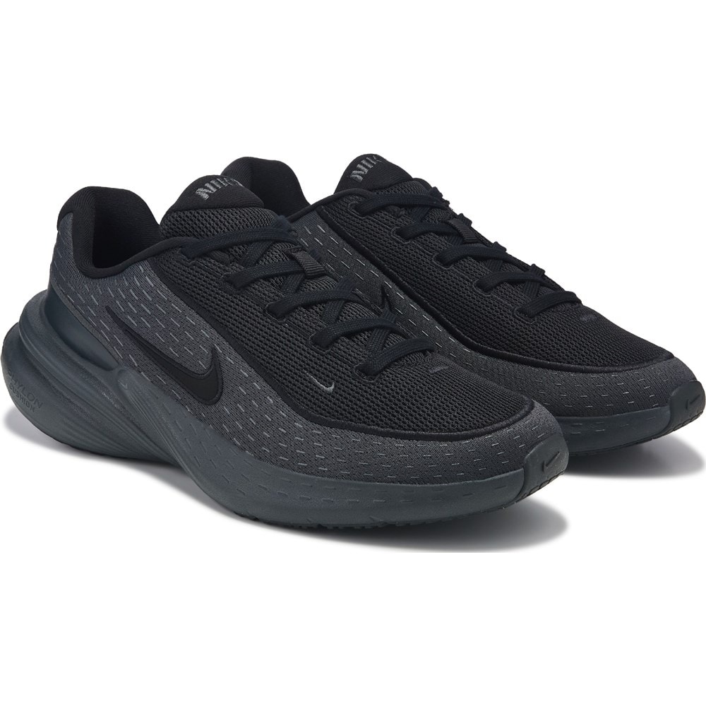 nike all black running shoes mens