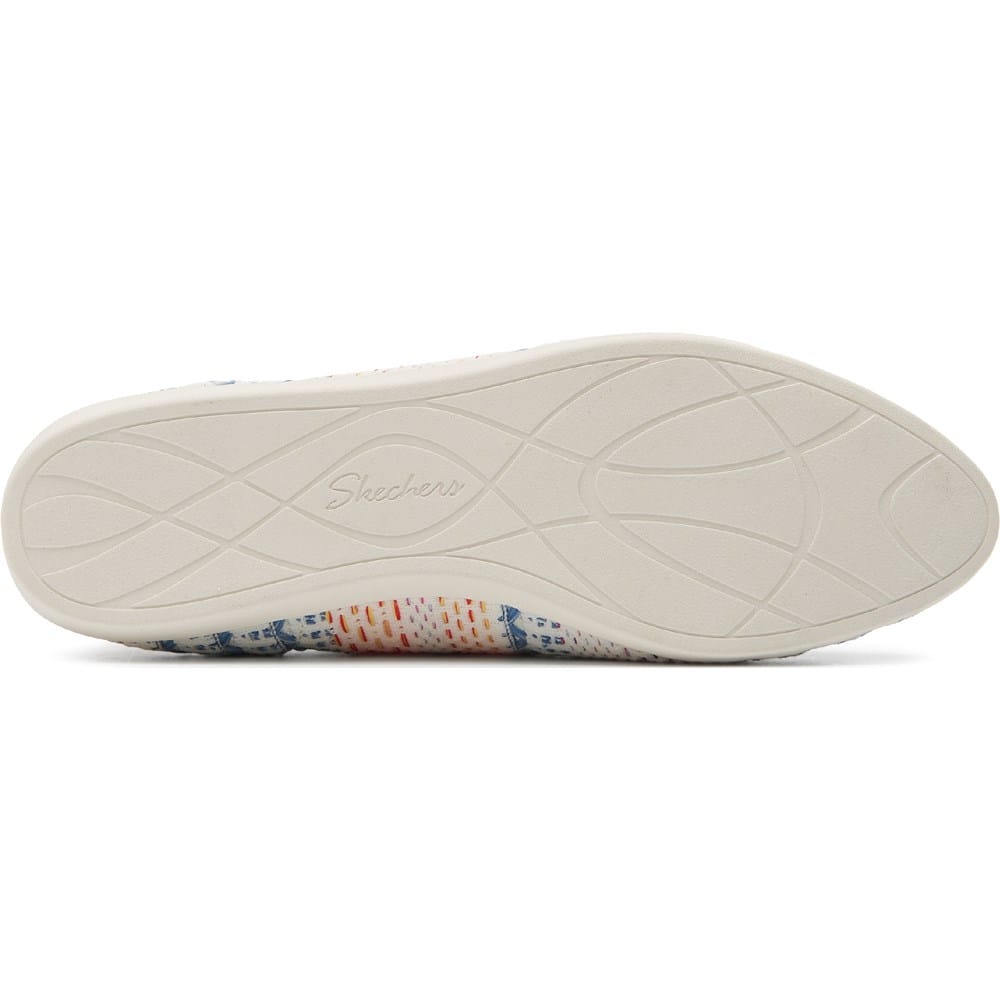 Women's Cleo Square Blissful Soul Ribbed Knit Flat