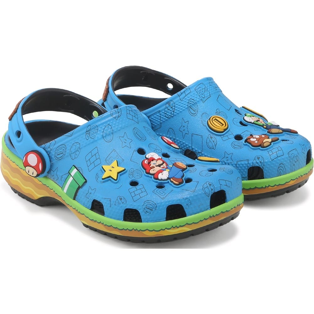 Kids' Super Mario Brothers Classic Clog Little/Big Kid