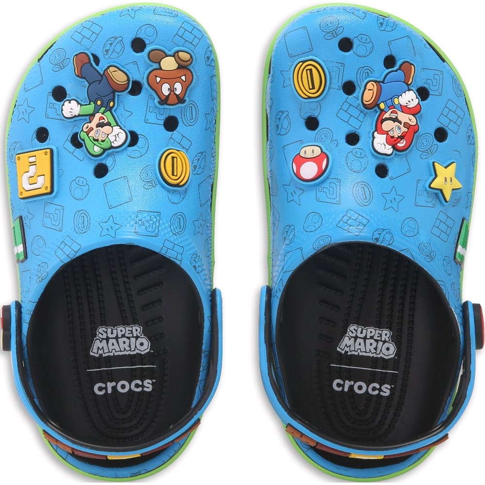 Kids' Super Mario Brothers Classic Clog Little/Big Kid