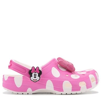 Crocs Kids' Disney Minnie Mouse Classic Clog Little/Big Kid