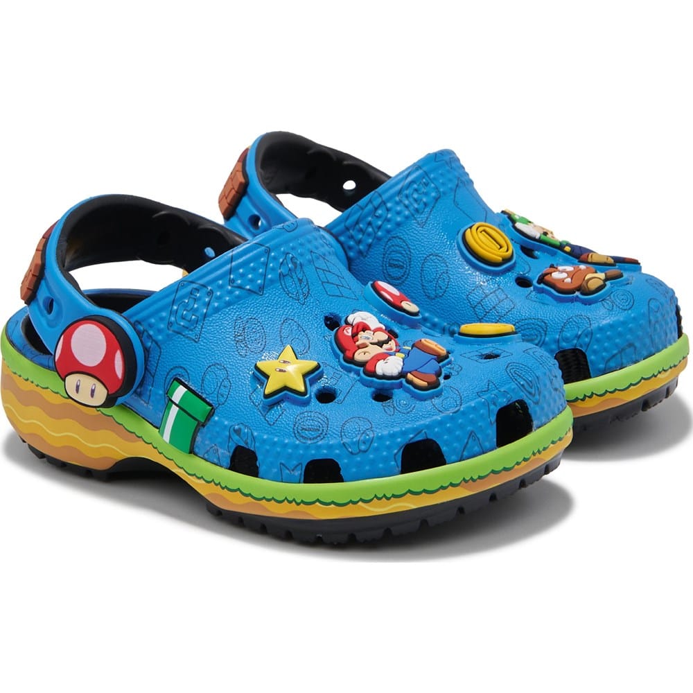 Kids' Super Mario Brothers Classic Clog Toddler