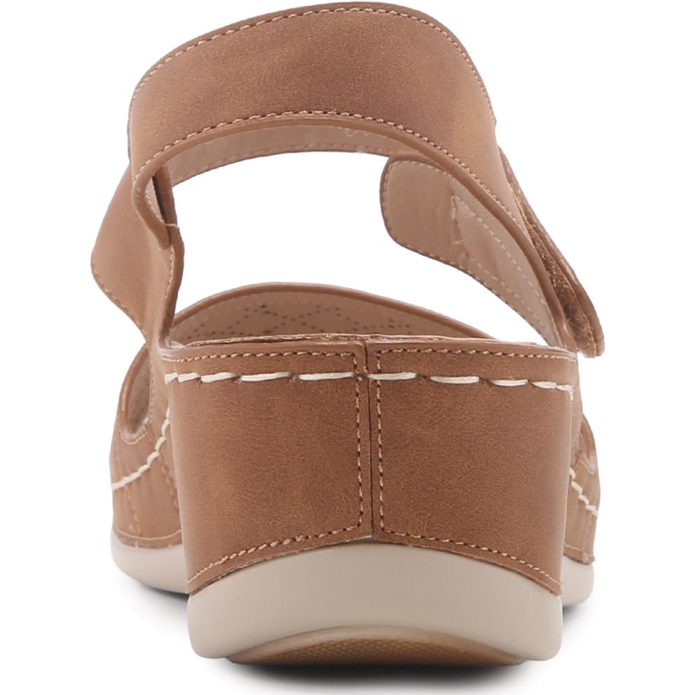 Women's Vicki Adjustable Strap Wedge Sandal