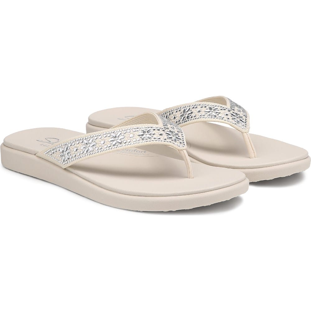 Women's Meditation Luxe Floral Embellished Thong