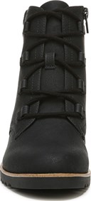 Women's Zone Lace Up Wedge Bootie - Front