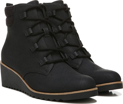 Women's Zone Lace Up Wedge Bootie