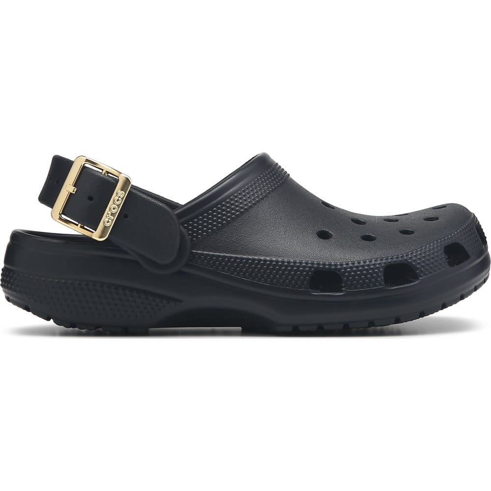 Classic Metal Buckle Clog