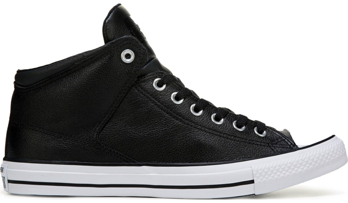 Converse Men's Chuck Taylor All Star High Street Leather Sneaker ...