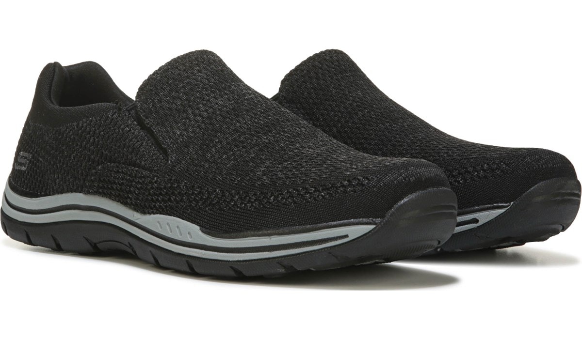 Skechers Men's Gomel Memory Foam Medium/Wide Slip On | Famous Footwear ...
