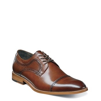 Stacy Adams Men's Dickinson Cap Toe Medium/Wide Oxford | Famous
