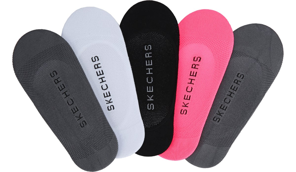 Women's 5 Pack Microfiber Superlow Liner Socks - Right