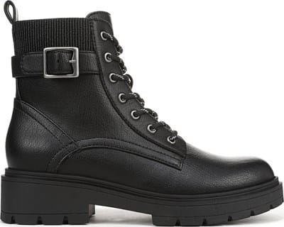 ladies dress boots canada Comfort F5212 Black Women's Ankle A sturdy outsole delivers reliable traction on wet or icy surfaces Canada West Boots - 6