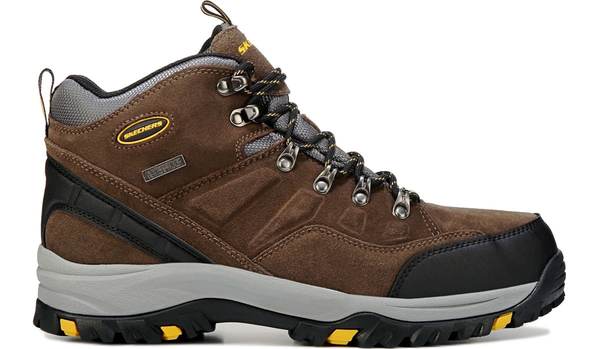 Skechers Men's Pelmo Medium/Wide Waterproof Hiking Boot Famous