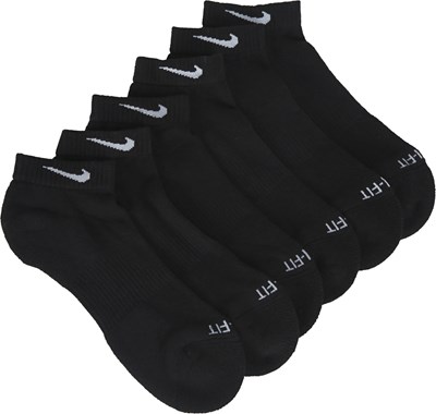 Men's 6 Pack Large Everyday Plus Cushion Low Socks