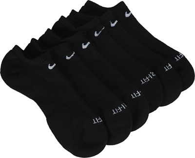 Men's 6 Pack Large Everyday Plus Cushion No Show Socks