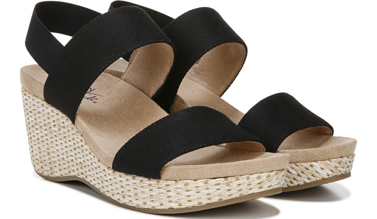 LifeStride Women's Delta Medium/Wide Wedge Sandal | Famous Footwear Canada