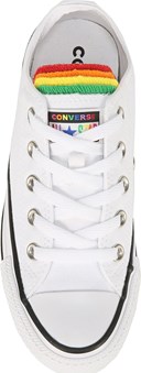 Chuck Taylor All Star Multi Tongue Low Top Sneaker - Top