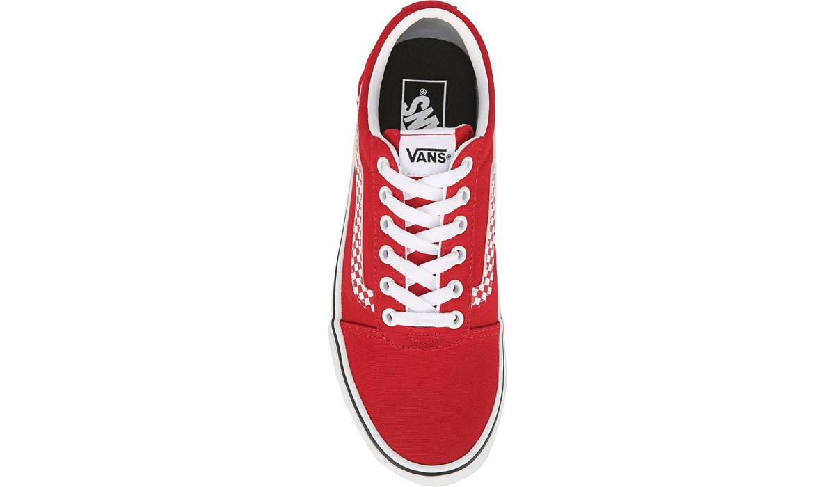 red checkered vans famous footwear