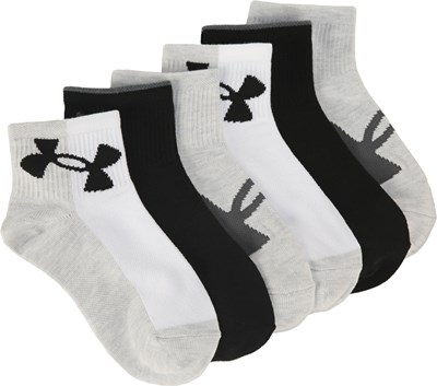 Kids' 6 Pack Essential Lite Ankle Socks