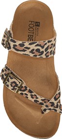 Women's Gracie Leather Footbed Sandal - Top